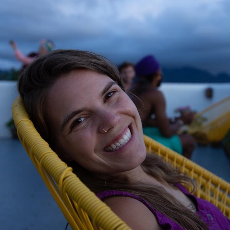 Portrait of Nova Reyes, group coordinator and fusion cooking expert